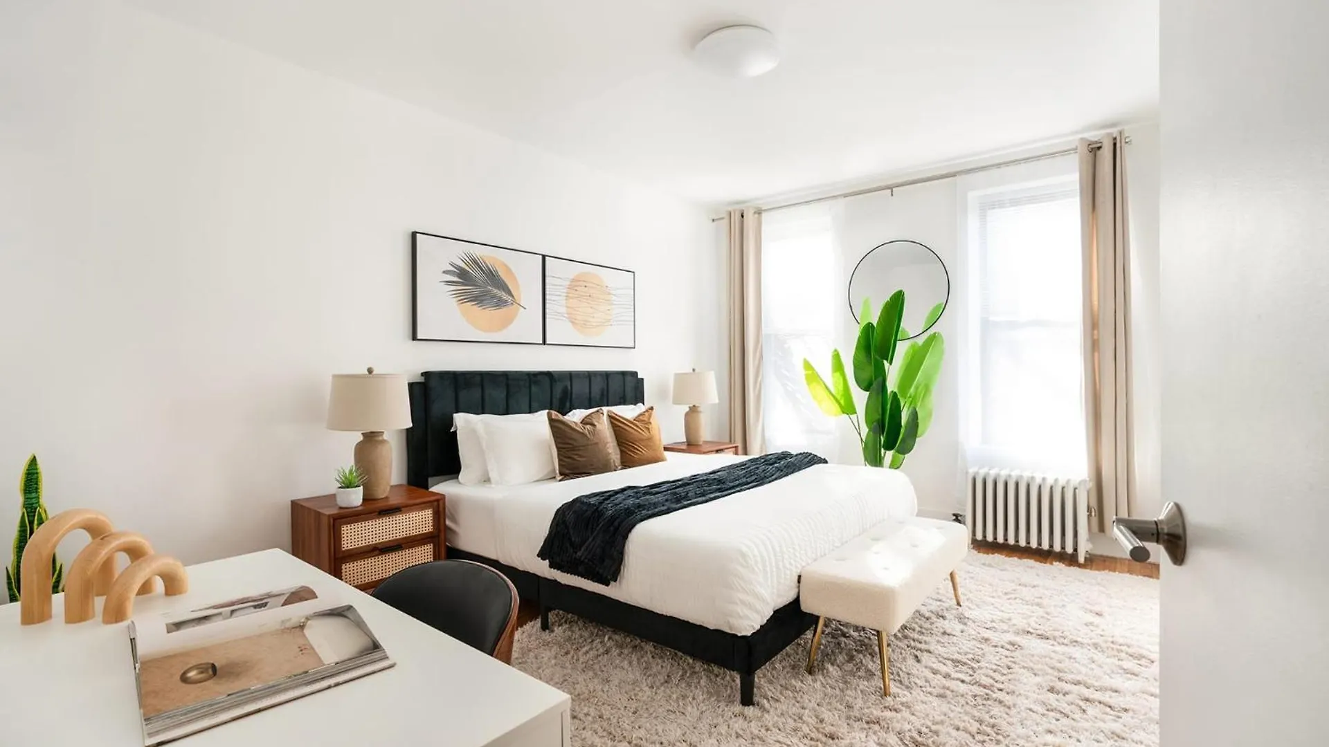 444-2E Modern 2Br Hell'S Kitchen Apartment New York